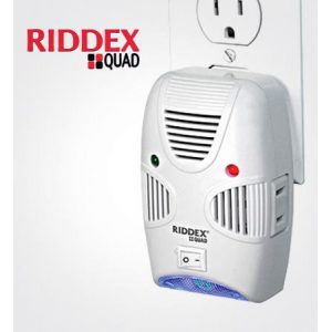 Συσκευή Απώθησης Τρωκτικών & Εντόμων RIDDEX QUAD 200m2